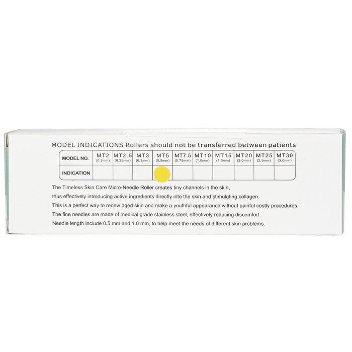 Timeless Skin Care Dermaroller 0,5 mm 1 Stück