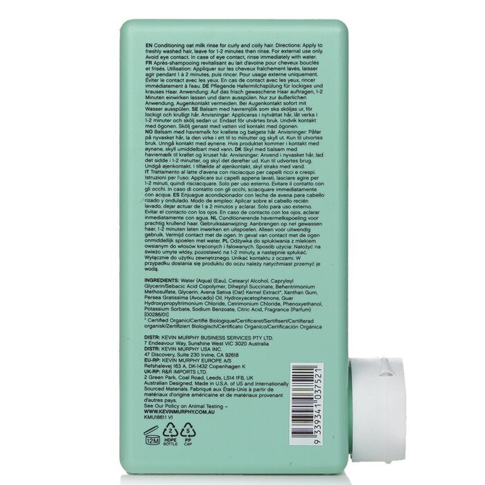 Kevin Murphy Killer.Curls Rinse (Nourishing Curl Oat Milk Conditioner) 250ml