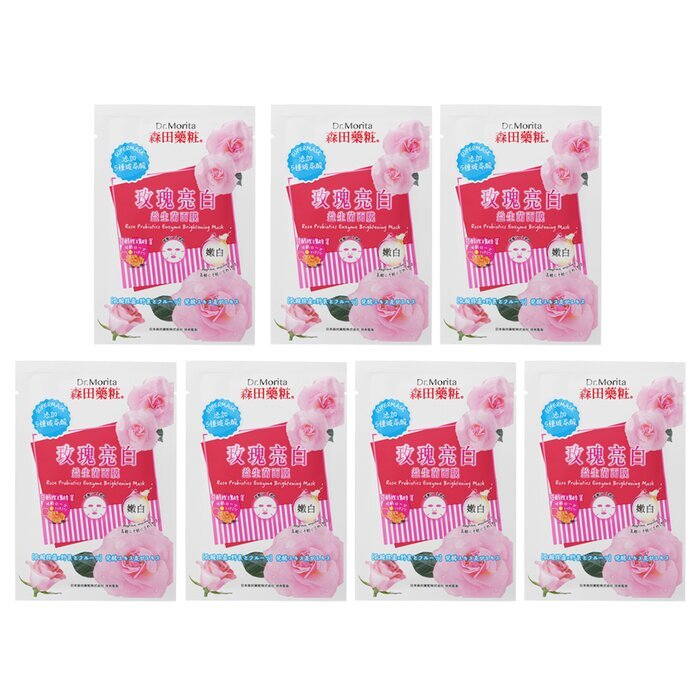 Dr. Morita Rose Probiotics Enzyme Brightening Mask 7-tlg.