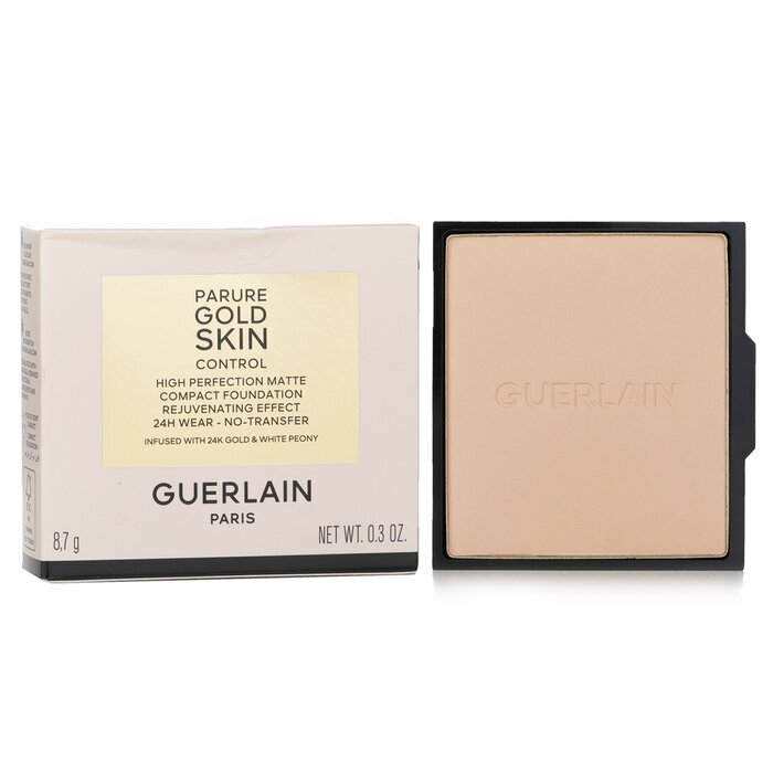 Guerlain Parure Gold Skin Control High Perfection Matte Compact Foundation Nachfüllpackung – Nr. 1N 8,7 g/0,3 oz