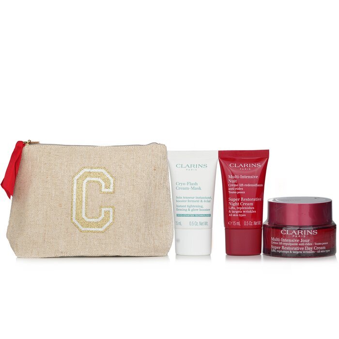 Clarins Rituale Multi Intensive Set: 3 Stück + 1 Beutel
