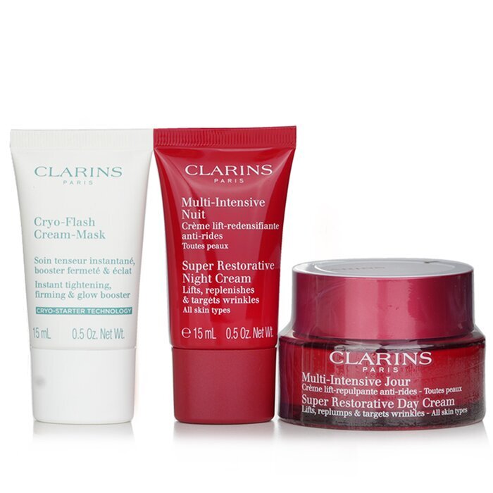 Clarins Rituale Multi Intensive Set: 3 Stück + 1 Beutel