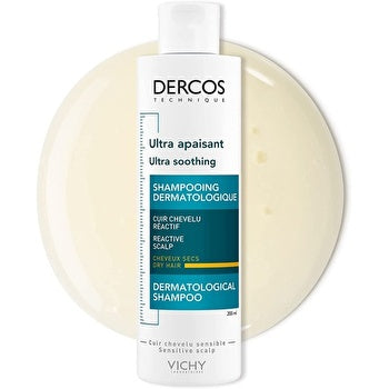 Vichy Dercos Ult Shooth Shampoo Dry 200ml