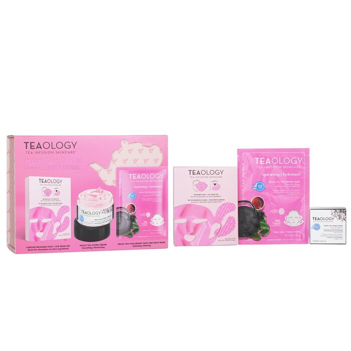 Teaology Pfirsichtee Hydrating Forever Beauty Ritual Set: 3-tlg.