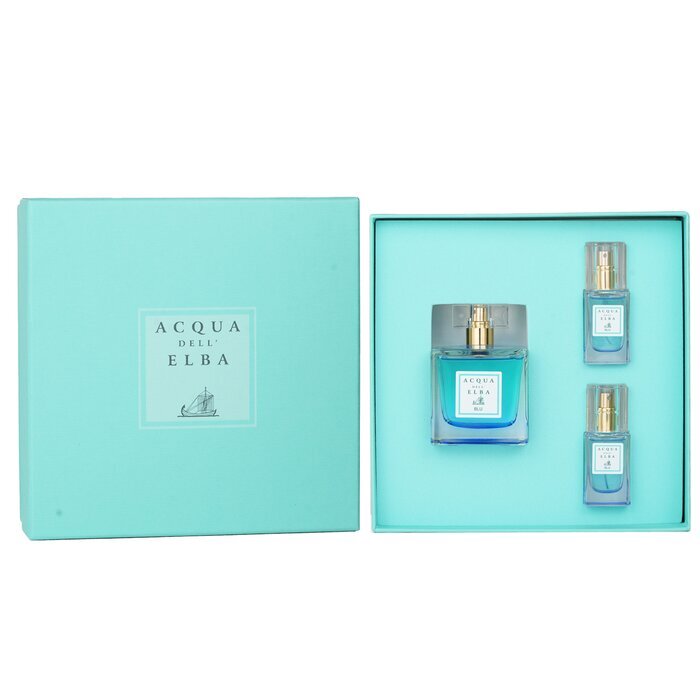 Acqua Dell'Elba Eau De Parfum Blu Donna Fragrance For Women Coffret: 3pcs