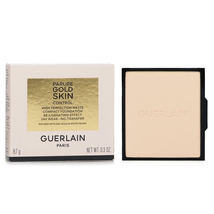 Guerlain Parure Gold Skin Control High Perfection Matte Compact Foundation Nachfüllpackung - Nr. 0N Neutral 8,7 g/0,3 oz