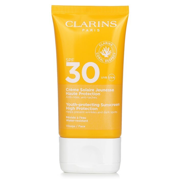 Clarins Youth Schützender Sonnenschutz mit hohem Schutzfaktor LSF 30, 50 ml