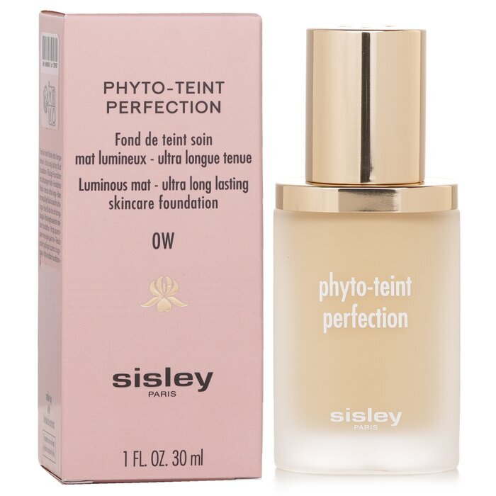 Sisley Phyto Teint Perfection Luminous Mat - Ultra lang anhaltende Hautpflege-Grundlage - Nr. 0W Porcelaine 30 ml/1 oz