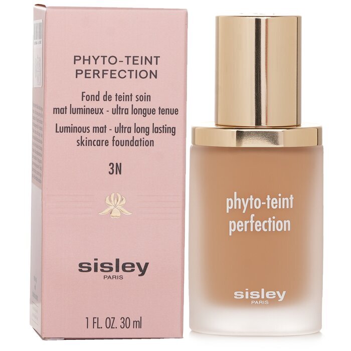 Sisley Phyto Teint Perfection Luminous Mat - Ultra lang anhaltende Hautpflege-Grundlage - Nr. 3N Aprikose 30 ml/1 oz