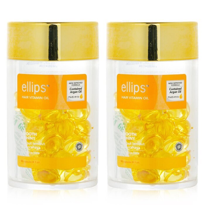 Ellips Hair Vitamin Oil - Smooth & Shiny Duo Set 2x50 Kapseln