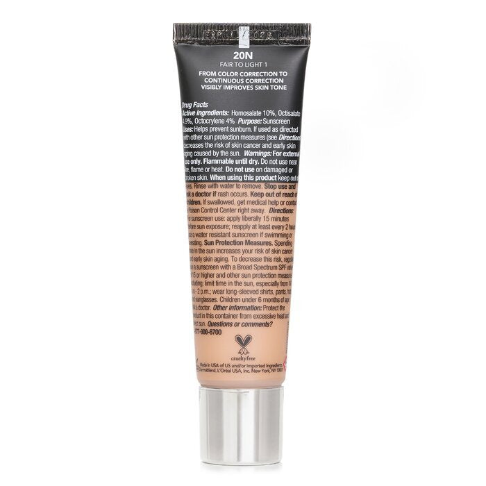 Dermablend Continuous Correction™ CC Cream SPF 50 - 20N Fair To Light 1 30ml