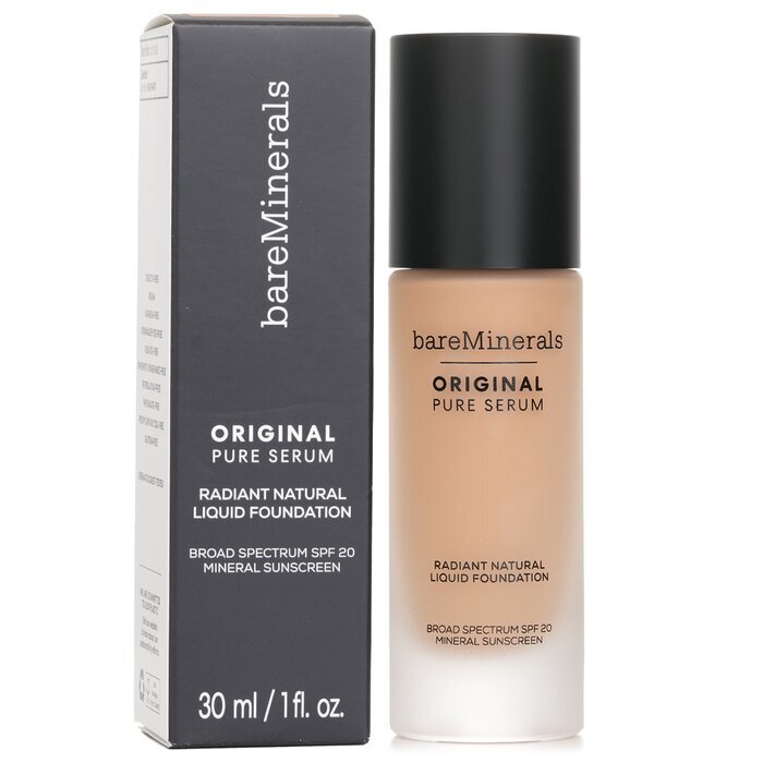 BareMinerals Original Pure Serum Radiant Natürliche Flüssiggrundierung Mineral LSF 20 – # Medium Warm 3 30ml/1oz