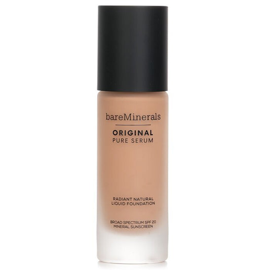 BareMinerals Original Pure Serum Radiant Natürliche Flüssiggrundierung Mineral LSF 20 – # Medium Neutral 3.5 30ml/1oz