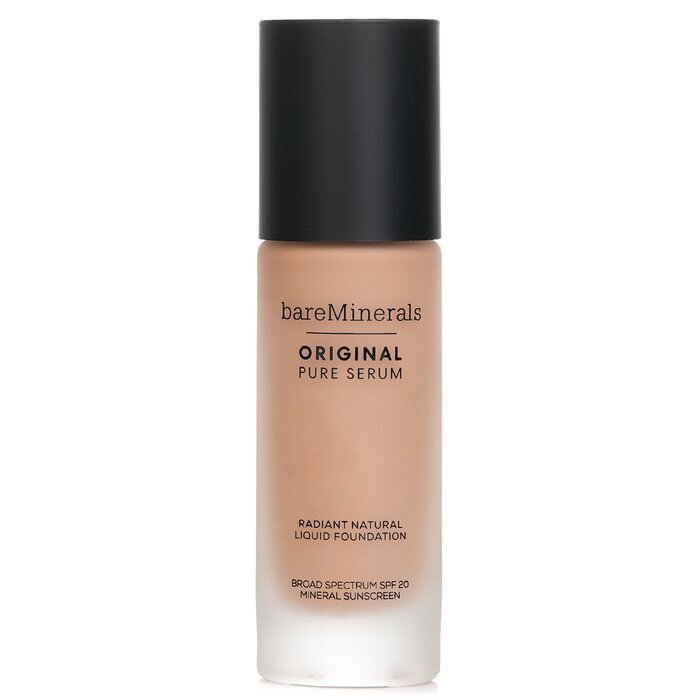 BareMinerals Original Pure Serum Radiant Natürliche Flüssiggrundierung Mineral LSF 20 – # Medium Cool 3.5 30ml/1oz
