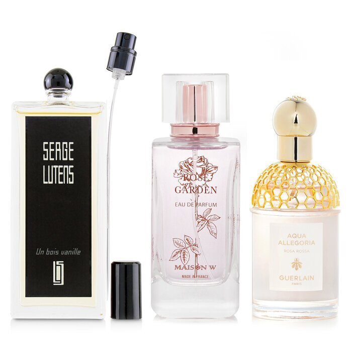 Maison W x Guerlain x Serge Luten-Rose & Un Bois Vanille Eau De Parfum Spray Bundle 3tlg