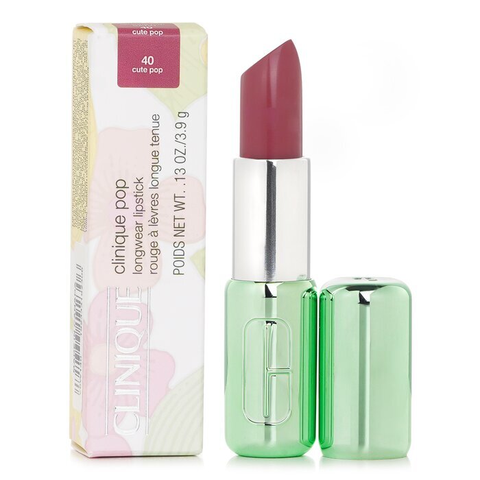 Clinique Pop Longwear Lipstick Satin - 40 Cute Pop 3.9g