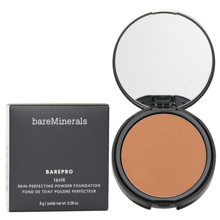 BareMinerals Barepro 16HR Skin Perfecting Powder Foundation - Medium Deep 40 Warm 8g