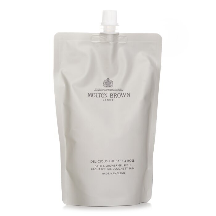 Molton Brown – Delicious Rhubarb & Rose – Bade- und Duschgel, Nachfüllpackung, 400 ml