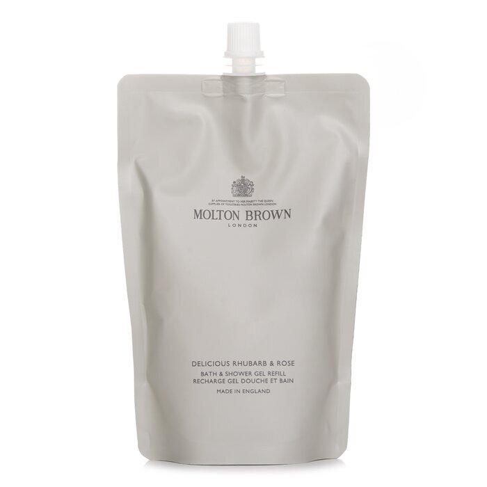 Molton Brown – Delicious Rhubarb & Rose – Bade- und Duschgel, Nachfüllpackung, 400 ml