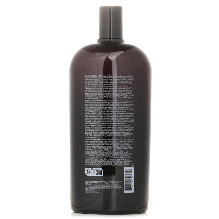 American Crew 3-in-1 Kamille + Kiefer Shampoo, Spülung und Duschgel 1000 ml