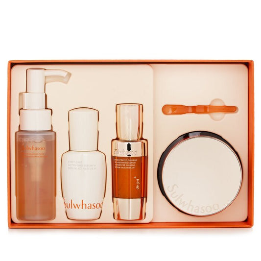 Sulwhasoo Konzentriertes Ginseng-Verjüngungscreme-Set, reichhaltig, 4-teilig