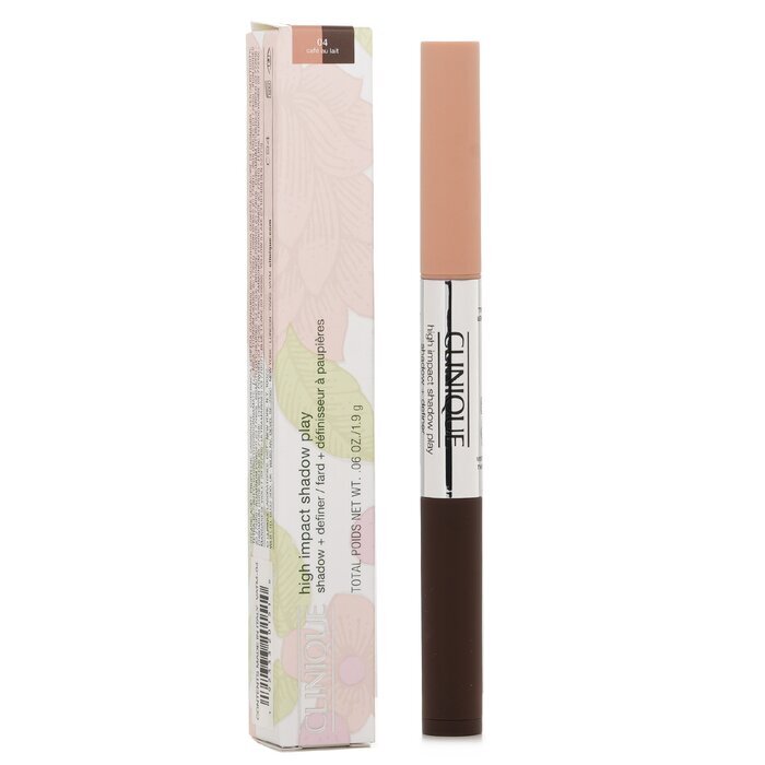 Clinique High Impact Shadow Play™ Shadow + Definer - 04 Cafe Au Lait 1.9g