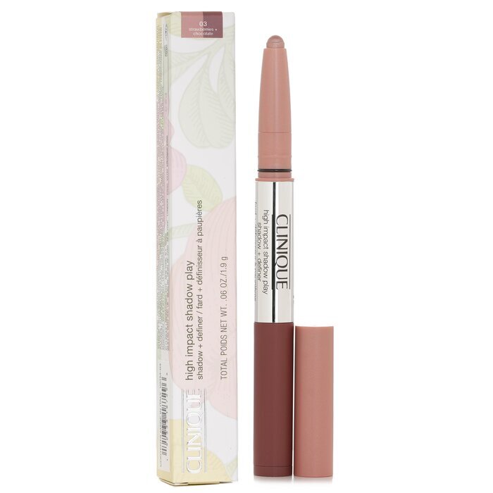 Clinique High Impact Shadow Play™ Shadow + Definer - Strawberries + Chocolate 1.9g