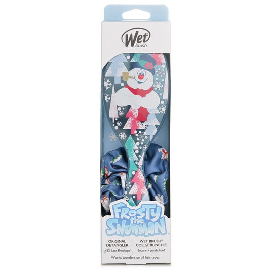 Wet Brush Original Detangler Frosty + Scrunchie Haarbürste 1 Stück