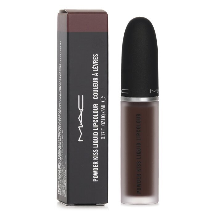 MAC Powder Kiss Liquid Lipcolour - 955 Chestnut 5ml