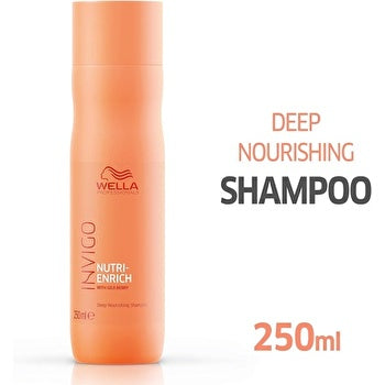 Wella Invigo Nutri Enrich Shampoo mit Goji-Beeren, trockenes oder strapaziertes Haar, 300 ml