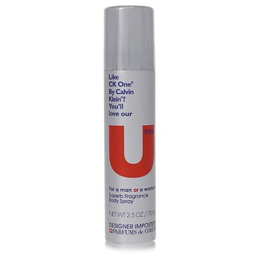 Parfums De Coeur Designer Imposters U You Deodorant Body Spray (Unisex) 75 ml/2,5 oz