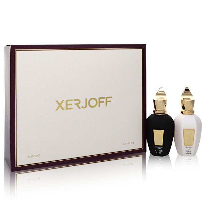 Xerjoff Shooting Stars Amber Star & Star Musk Gift Set - Eau De Parfum in Amber Star + Eau De Parfum in Star Musk Both Unisex Fragrances