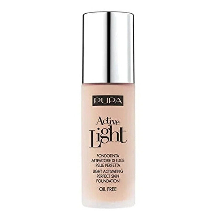 Pupa Active Light Ölfreie Creme-Foundation Spf10 #020 Nude 30ml