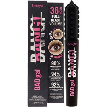 Benefit Badgal Bang Volumizing Mascara Intensives Pechschwarz 4 g