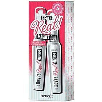 Benefit They're Real! Magnet Mascara Duo Set 2 x 9 g – Nr. 1 Supercharged Black 18 g