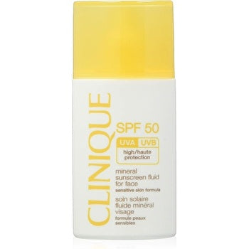 Clinique Mineral Sunscreen Fluid For Face Spf50 Hoher Schutz – Empfindliche Haut 30 ml