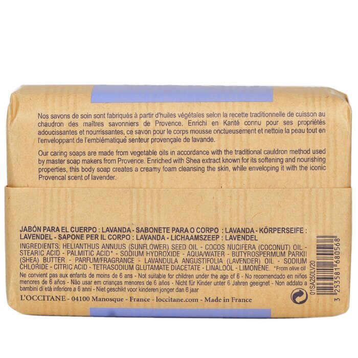 L'Occitane Sheabutter Extra Sanfte Seife - Lavendel 250g/8,8oz