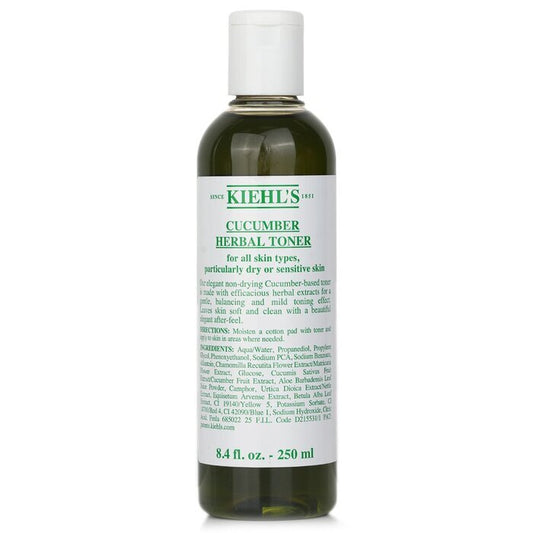 Kiehl's Cucumber Herbal Alcohol-Free Toner - For Dry or Sensitive Skin Types 250ml
