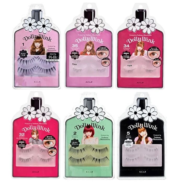 Dolly Wink Eyelash - 02 Sweet Girly - 2 pairs