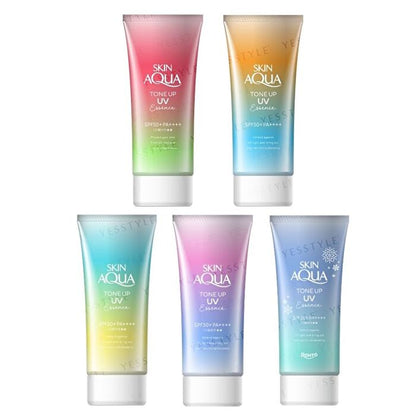 Rohto Skin Aqua Tone Up UV Essence -  Latte Beige 80g