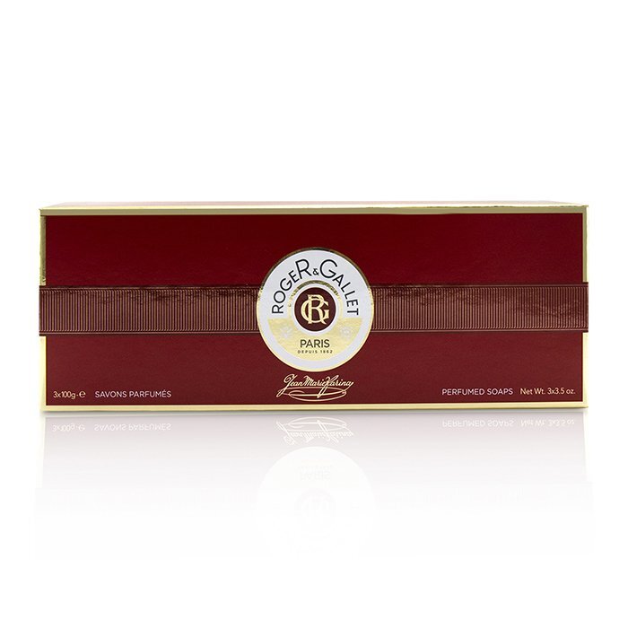 Roger &amp; Gallet Jean Marie Farina Parfümierte Seifenkassette 3x100g/3,5oz