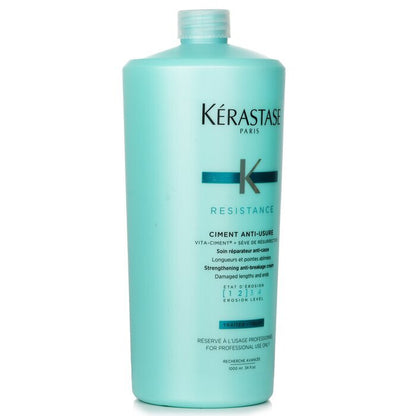 Kerastase Resistance Ciment Anti-Usure Stärkende Anti-Bruch-Creme - Ausspülen (für beschädigte Längen und Spitzen) 1000ml/34oz
