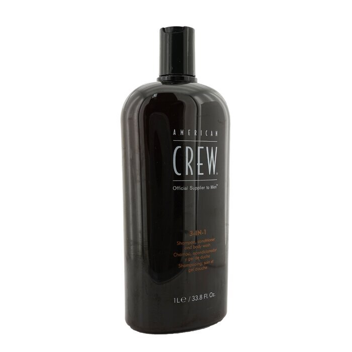 American Crew Men 3-IN-1 Shampoo, Spülung und Duschgel 1000ml/33,8 oz