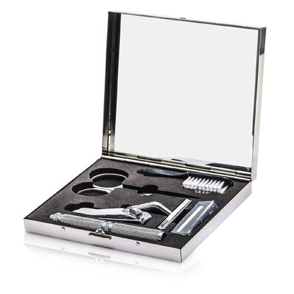 Razor MD The Well Mannered Groom Kit: Rasierer + Fellschere + Nagelknipser + Bürste + Box 4-tlg. + 1 Box