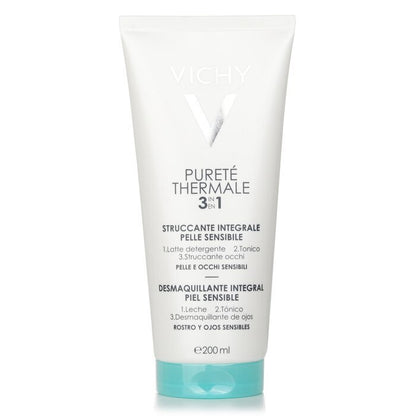 Vichy Purete Thermale 3-in-1-Reinigungsgel in einem Schritt (für empfindliche Haut), 200 ml/6,76 ml