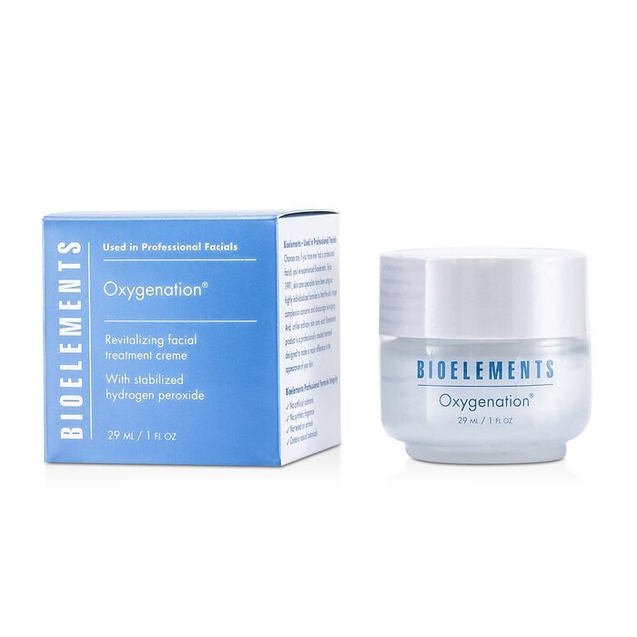 Bioelements Oxygenation - Revitalisierende Gesichtspflegecreme - Für sehr trockene, trockene, Misch- und fettige Hauttypen 29 ml/1 oz