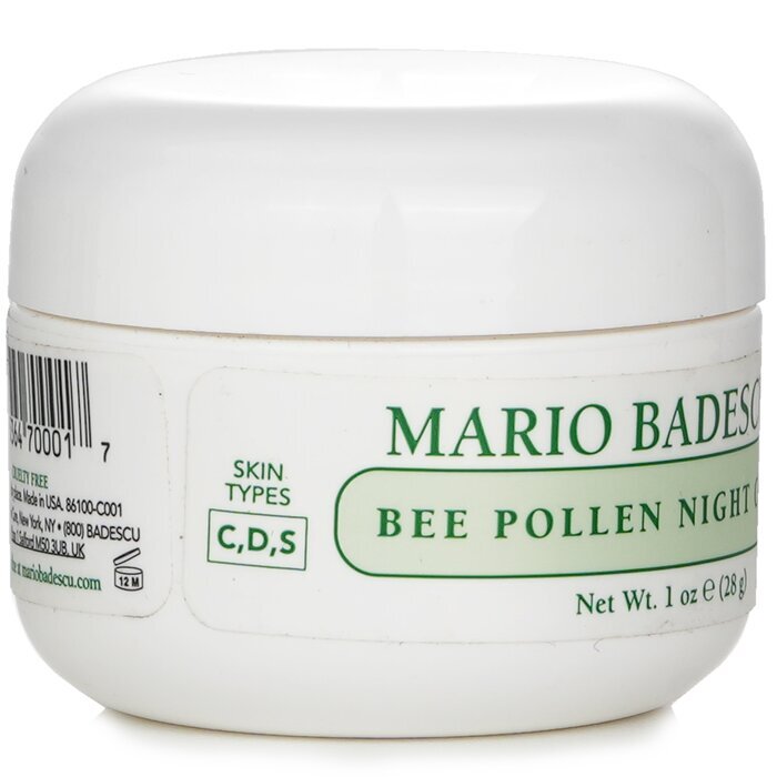 Mario Badescu Bienenpollen-Nachtcreme – Für Mischhaut/trockene/empfindliche Hauttypen, 29 ml/1 oz