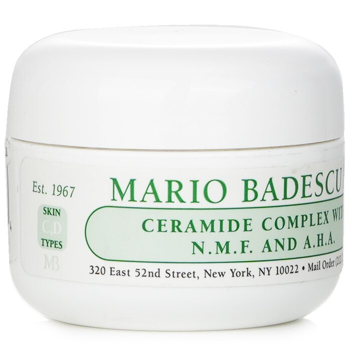 Mario Badescu Ceramide Complex mit NMF und AHA – für Mischhaut/trockene Haut, 29 ml/1 oz