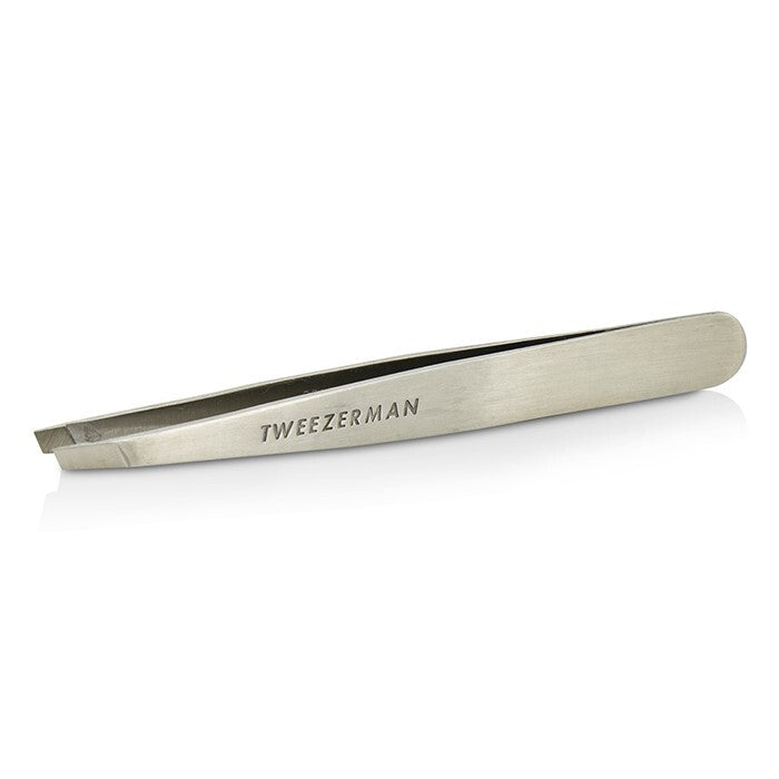Tweezerman Slant Pinzette – Klassischer Edelstahl (Studio Collection)