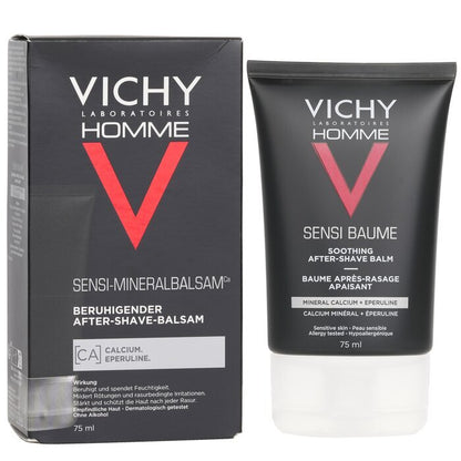 Vichy Homme Beruhigender After-Shave-Balsam (für empfindliche Haut) 75 ml